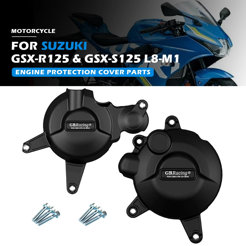 High-quality GB Racing GSX-R125 Motorcycles Engine cover Protection Case For SUZUKI GSX-S125 2018-2022 Modified Accessories