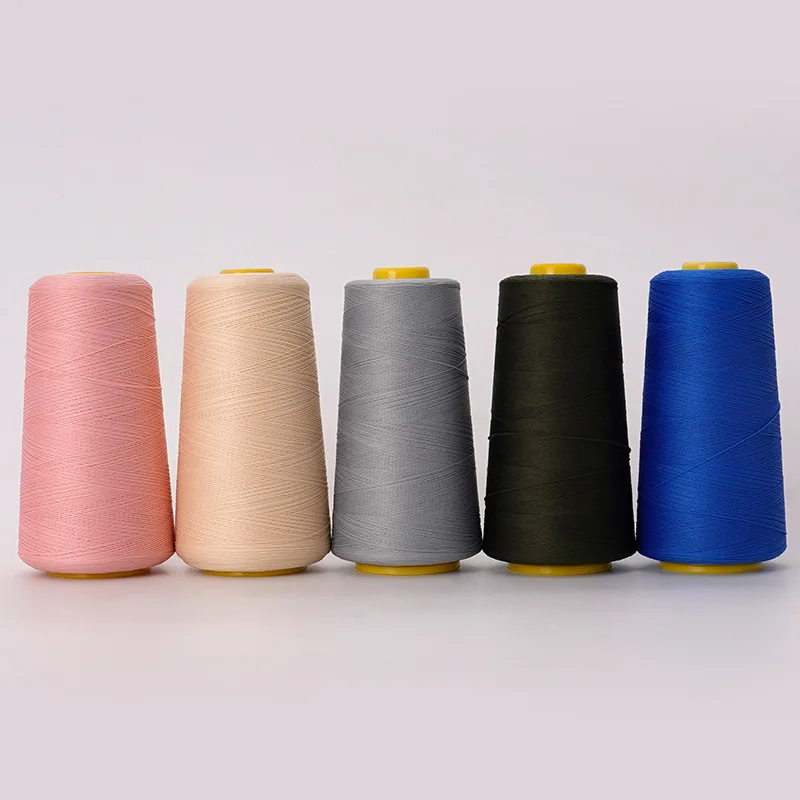 100D 3000 Yards/Roll Polyester Elastic Thread High-Strength For Yoga Wear Socks Elastic Fabrics Sofa Cushion Sewing Thread