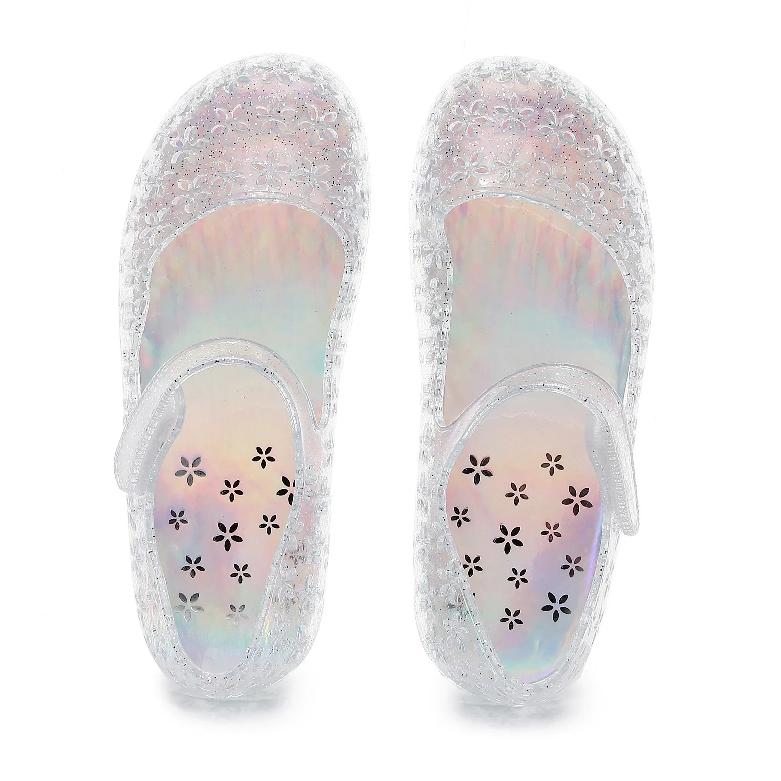 Children\'s New PVC Jelly Sandals Magic Simple Princess Beach Shoes Baby Shoes