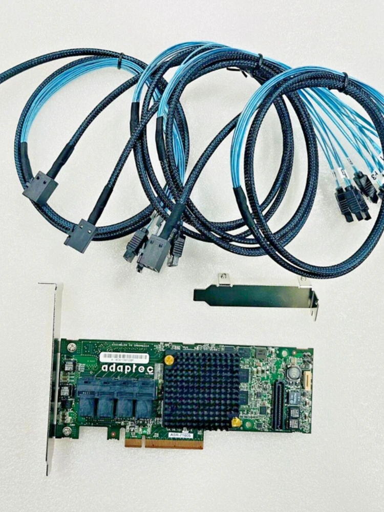 ADAPTEC - RAID Adaptec 71605 16-Ports SAS/SATA RAID Controller  SINGLE PCIESerial Attached SCSI (SAS) Plug-in Card