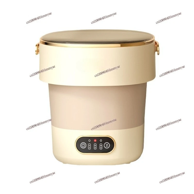 

Folding Washing Machine Mini Elution Integrated Super Convenient Underwear Socks Foldable Dormitory Home