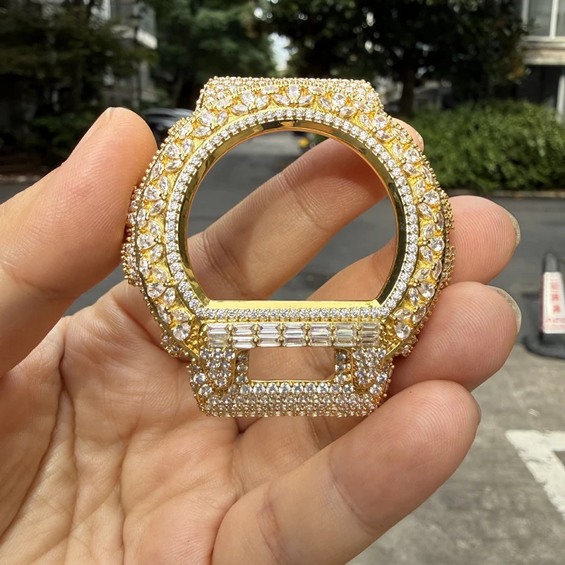 Hip-Hop Bling Iced-Out Uhrenge – Jewelry Watches For Men Bewertung und Preis