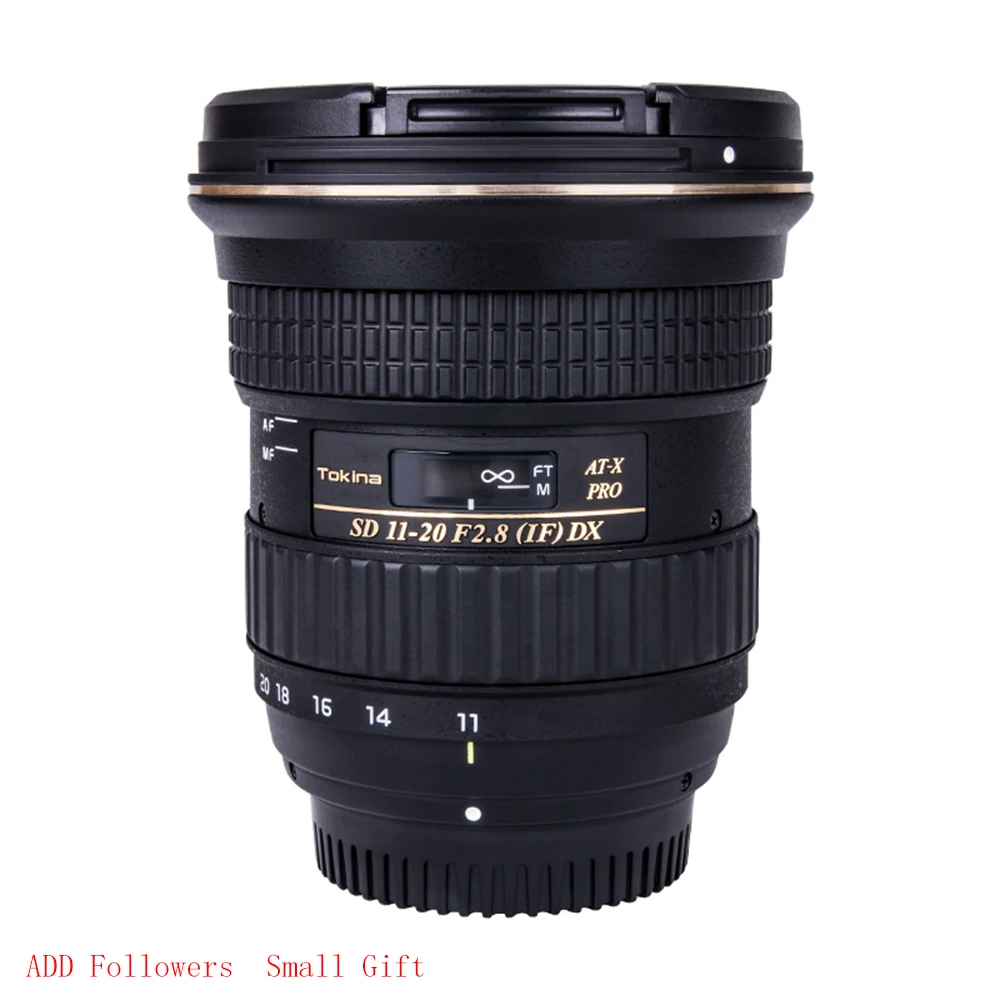 Tokina-X Landscape Lens para Canon, Nikon, Full Frame, zoom grande angular, 11-20mm, F2.8