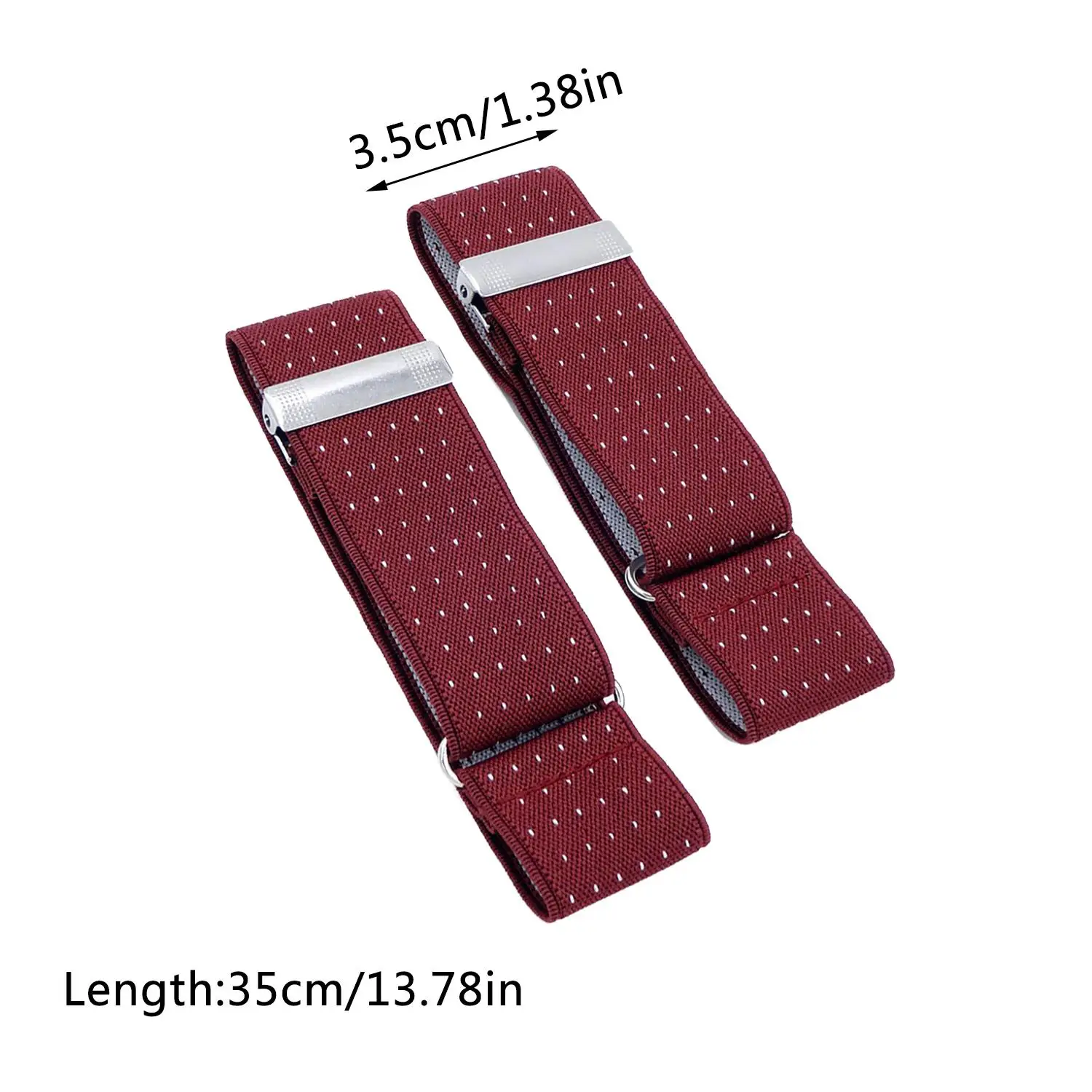 1 คู่ Elastic Armband เสื้อผู้ถือผู้หญิงผู้ชายแฟชั่นปรับแขน Cuffs สําหรับงานแต่งงานเสื้อผ้าอุปกรณ์เสริม