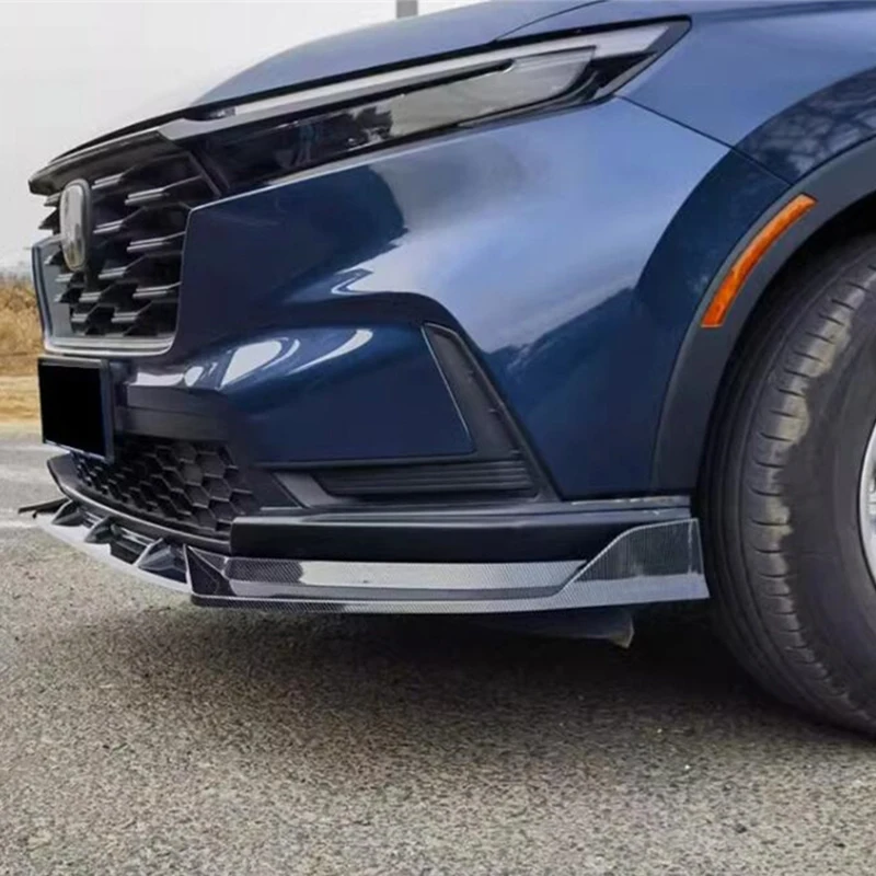 For Honda CRV 2023 2024 ABS Front Bumper Diffuser Lip Splitter Body Kit Accessories Spoiler