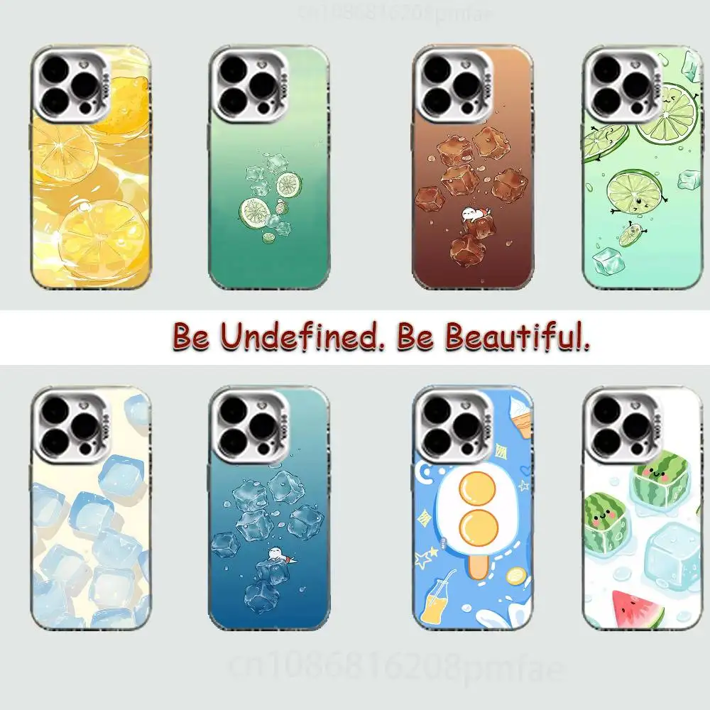 

Cool Summer Series Case for iPhone17 16 15 14 13 12 11 Pro Max Plus Air 16E X XR XS Max Hard Shockproof Bumper Cover