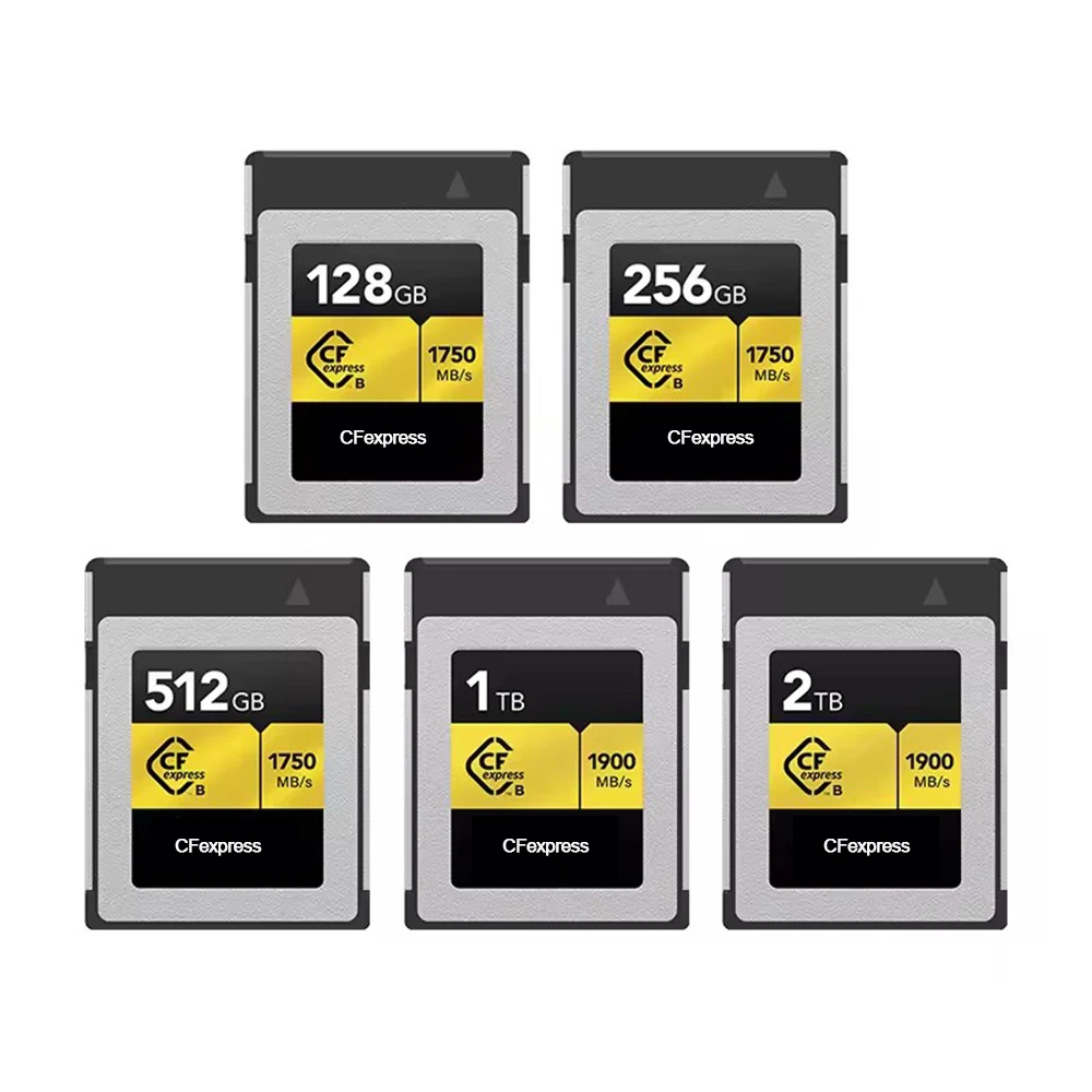 

Professional Large Storage Com-pact Flash CFexpress Type B CF 128GB 256GB 512GB 1TB 2TB Memory Card for Digital Camera