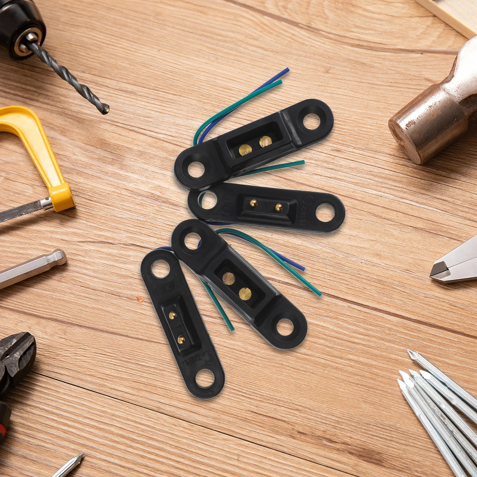 2Sets Plastic Middle Door Sliding Door Switch Stable Current Transmission Auto Parts Truck Accessories Truck Accessories