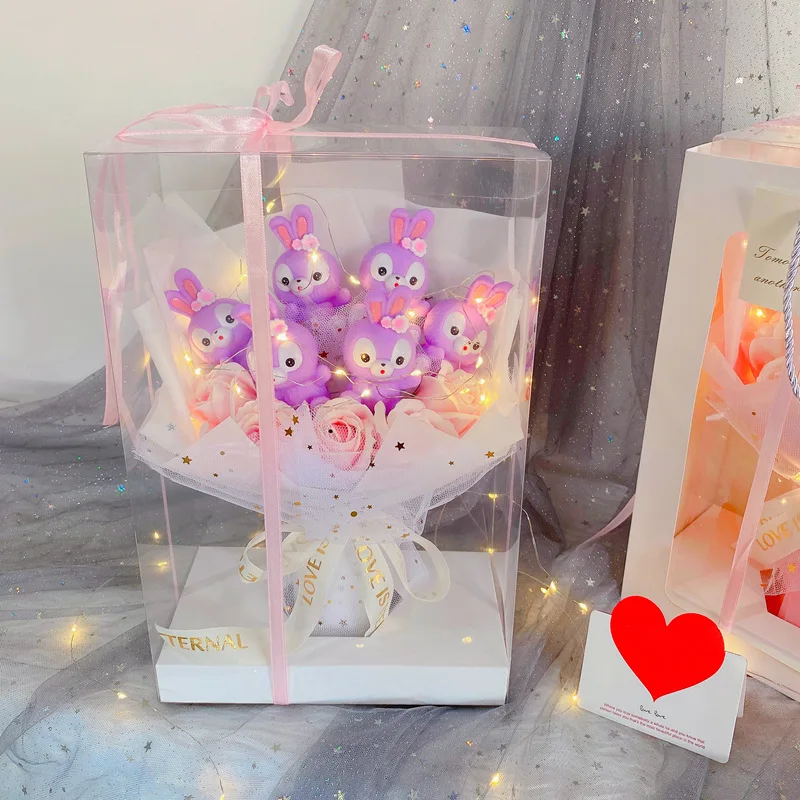 Sending Off My Daughter Little Girl Birthday Children's Day Gift Girlfriend Surprise Princess Loli Doll Cartoon Bouquet Toy Gift