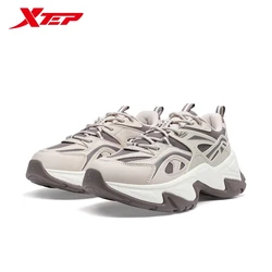 Xtep Sikang Casual Shoes For Women 2024 Winter Stability Sports Shoes Trendy Retro Comfortable Sneakers 976418320016