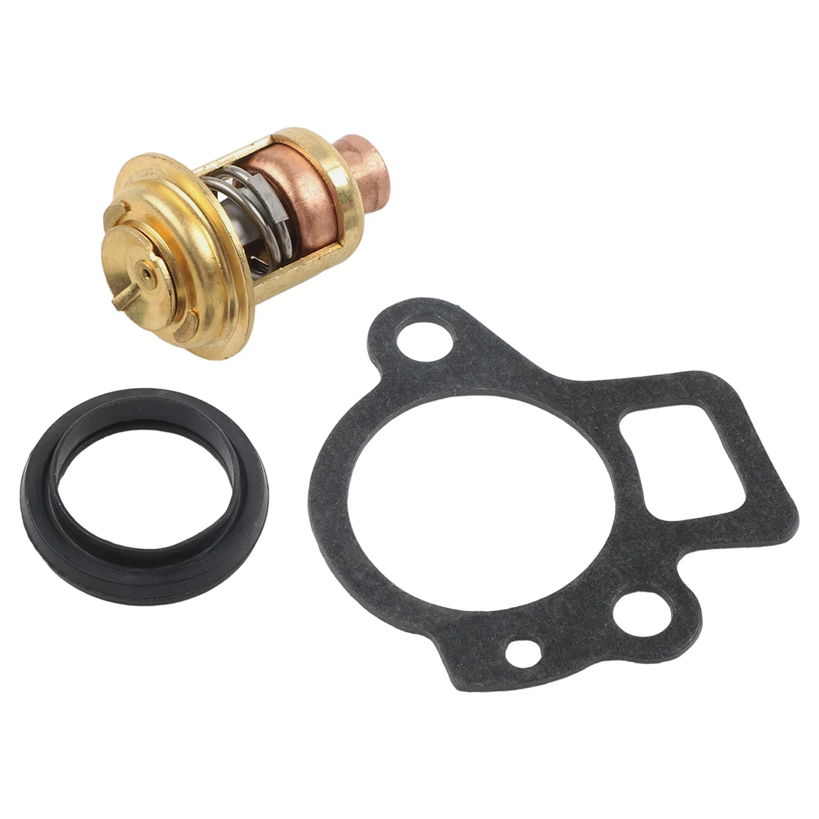 For OUTBOARD Engine Thermostat & Gasket Replacement for Mercury and 25 30 40 50 60 Compatible Models 66M1241100