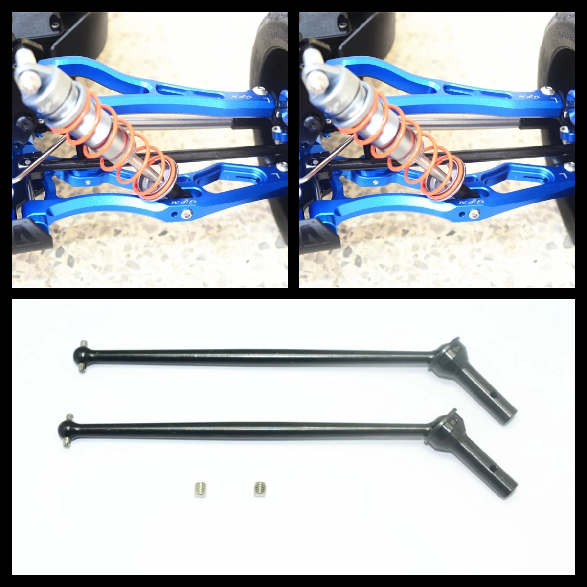 

GPM ARRMA 1/8 Talion 6S Blx Fireteam For Harden Steel #45 Front CVD Drive Shaft