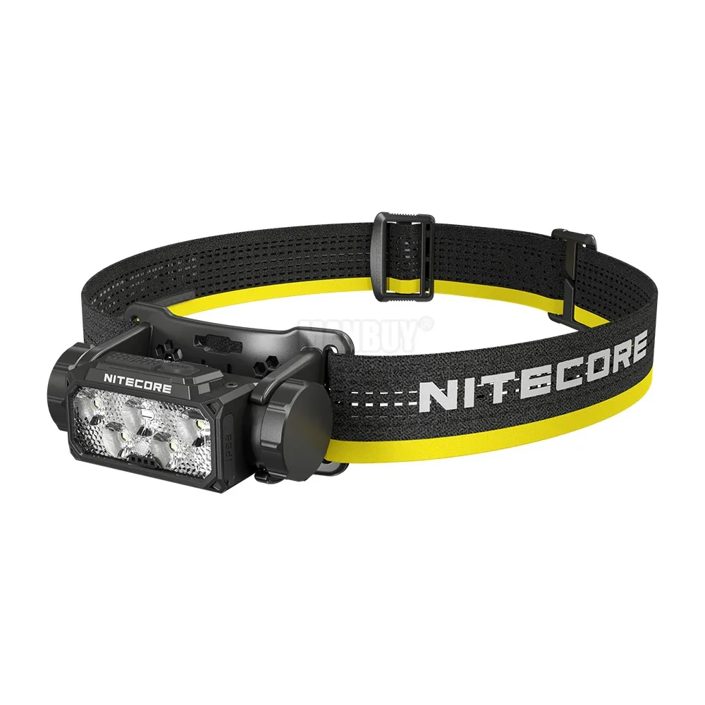 Genuine NITECOREHC60 UHE Headlamp 1600 Lumens Type-C Rechargeable LED Headlight Dual Beam + NL1840 4000mAh 18650 Li-ion Battery