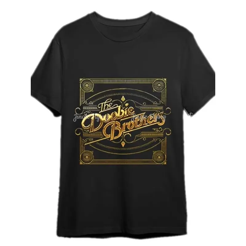 The Doobie Brothers 2023 Tour Shirt Lustiges Herren-Kurzarm-Grafik-T-Shirt