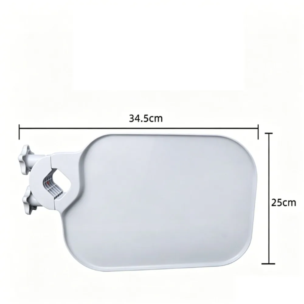 Dental Adjustable Luxury Tray  White Plastic for Chair Unit Consumables Mounted Shelf  Dentistry Equipment Tray Tools