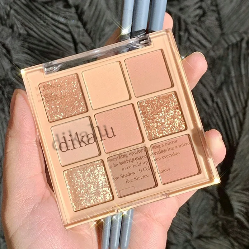 Amour mignon ombre à paupières Palette paillettes nacrées fard à paupières Palette nue longue durée charmant yeux maquillage Palette cosmétiques