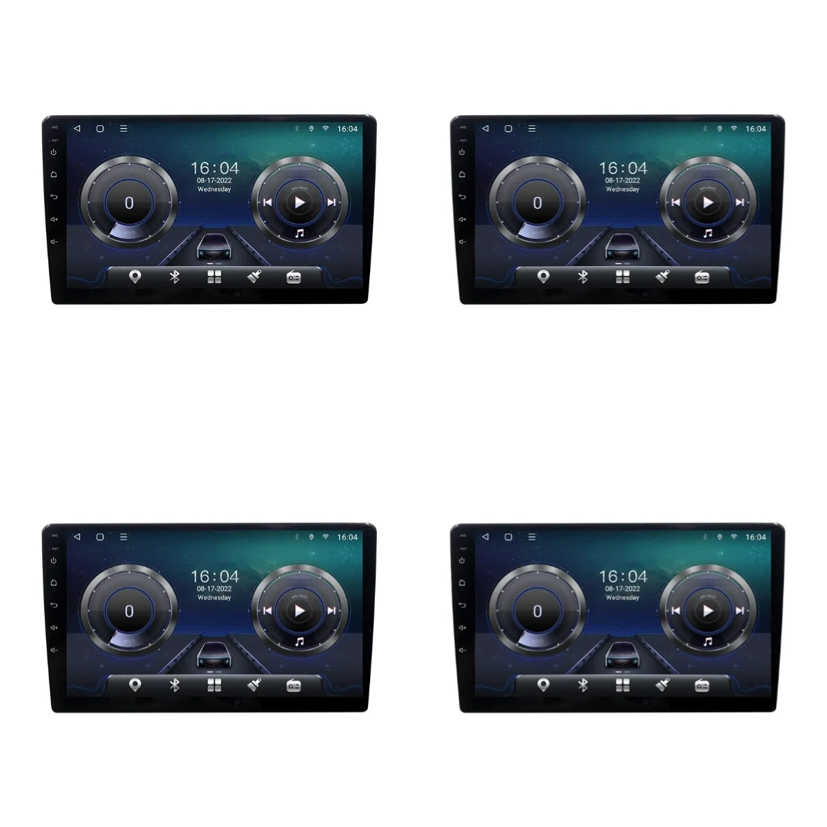 TS10 Android Car Multimedia Universal Autoradio 8G128G Octa Core DSP QLED With 9 Inch 10 Inch Carplay Radio Screen
