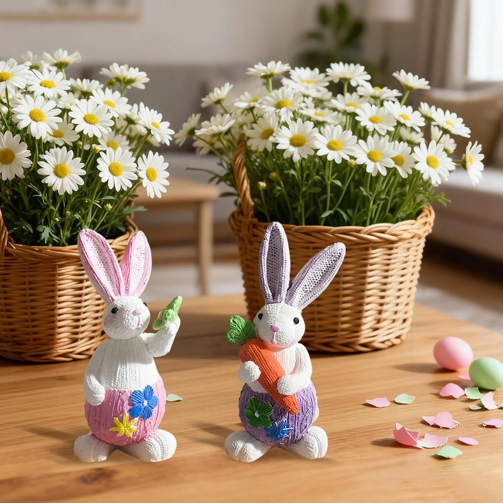 

Новая трансграничная силиконовая форма для ароматической свечи в виде плетеной куклы-кролика, для Пасхи, для самостоятельного изготовления, для гипсовых декоративных фигурок маленьких кроликов