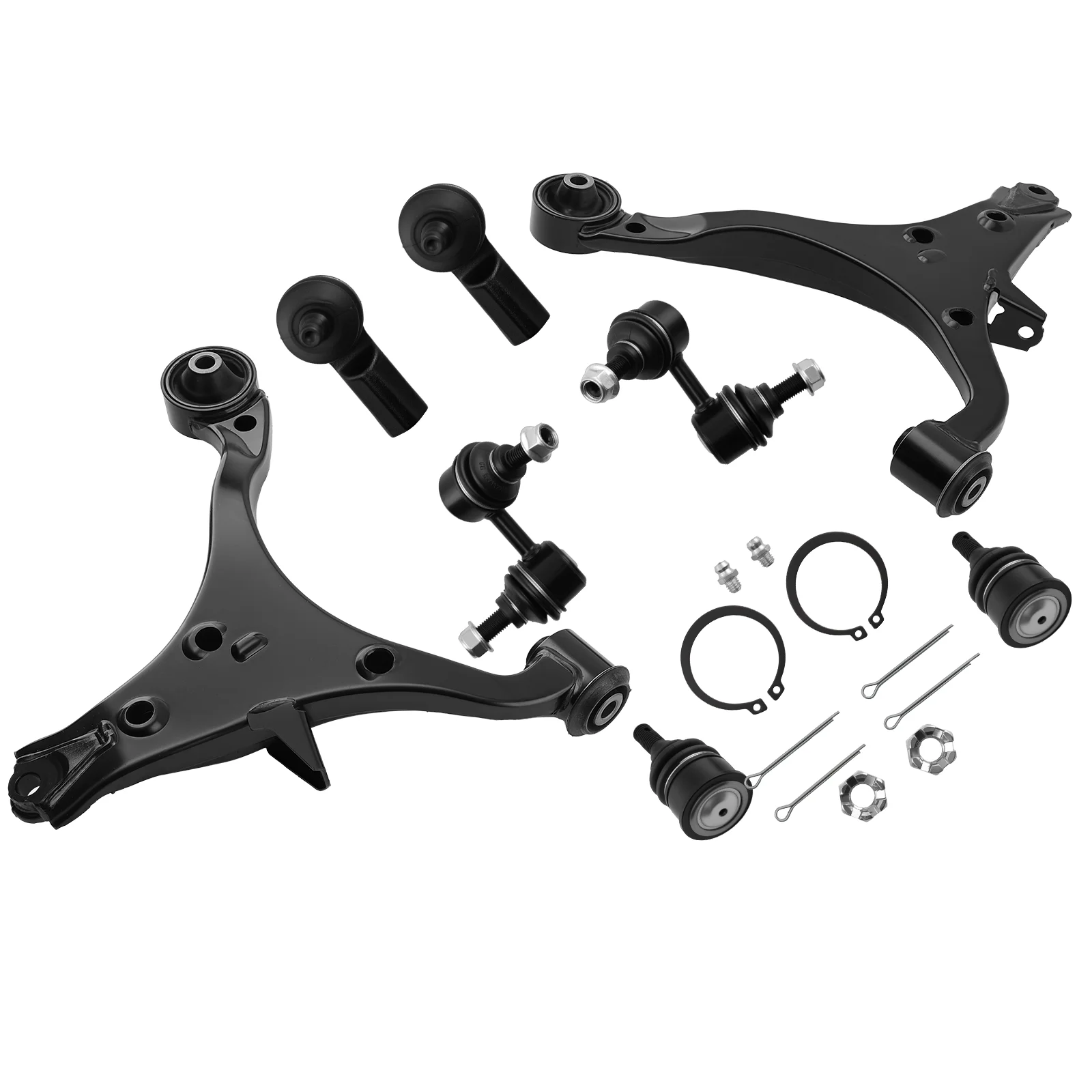 

Front Suspension Lower Control Arms Tie Rods for Honda Civic 2001-2005 Acura EL