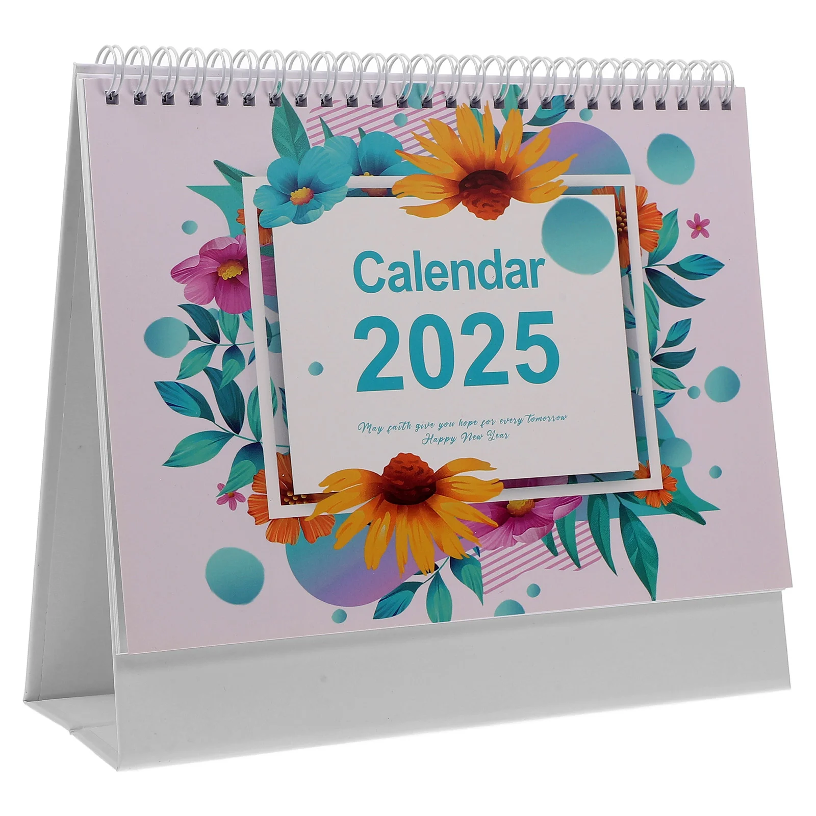 2025 Desk Calendar Flip Large Standing Desktop Calendars Monthly Wall Teacher Makeup Advent