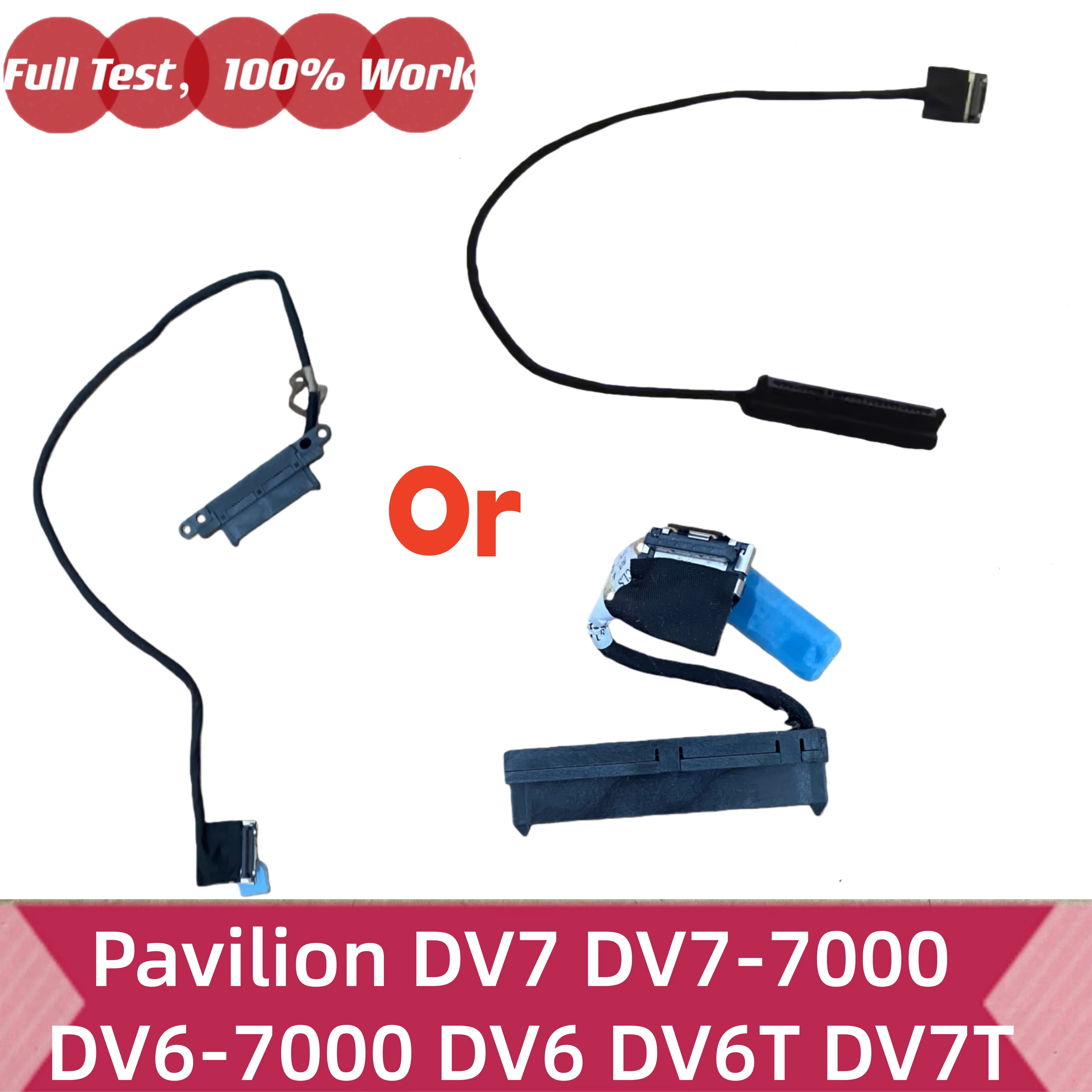 Cable para Unidad de Disco Óptico DVD ODD de 50.4SU15.021 50.4SU15.031 50.4SU16.031 50.4SU16.021 50.4SU16.011 50.4SU17.021 o Cable para Disco Duro SATA HDD para HP Pavilion DV7 DV7-7000 DV6-7000 DV6 DV6T DV7T