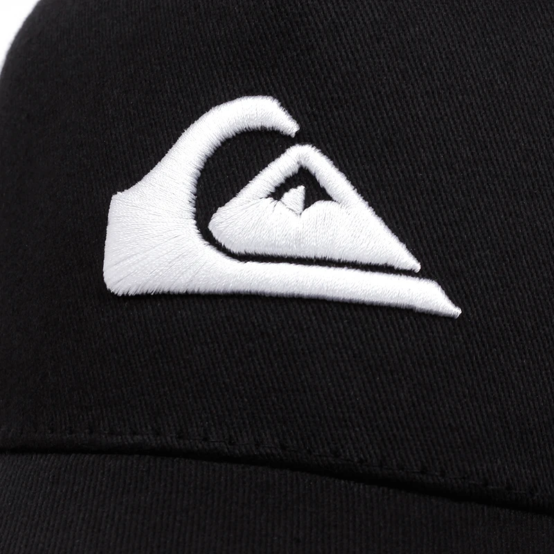 Simple symbol triangle Surfing Embroidery outdoors  baseball cap Summer breathability Hip hop mesh cap trucker hat image 4