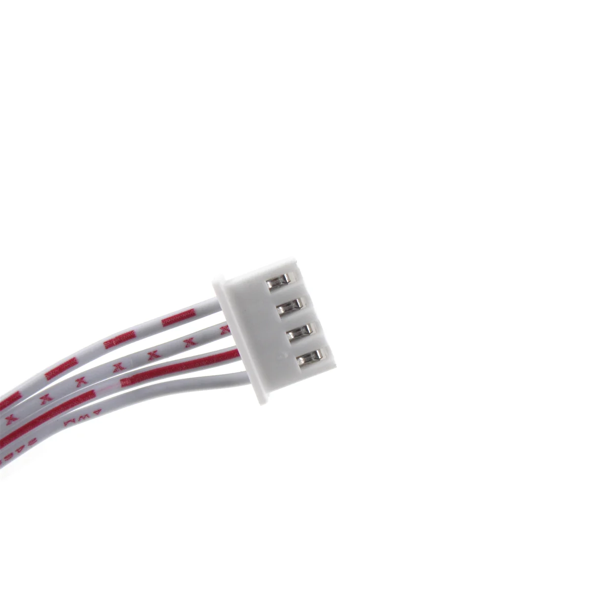 Imagem -05 - Conector de Cabo Principal Dobro do Fio Cabo Liso Vermelho e Branco p 10p12 Xh2.54 xh 2.54 mm 10 Pcs