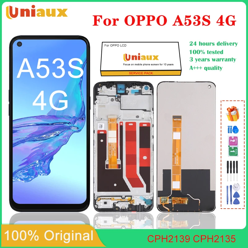 

For OPPO A53S 4G Mobile Phone LCD Screen Display assembly Touch Screen LCD Panel Replacement