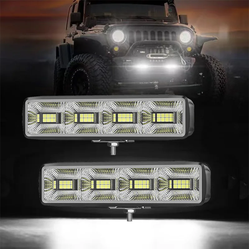 

Spot Flood LED Bar Off Road 12V 24V LED Light Bar/Work Light For Car 4x4 Truck ATV SUV Boat Barra LED Lightbar Auxbeam