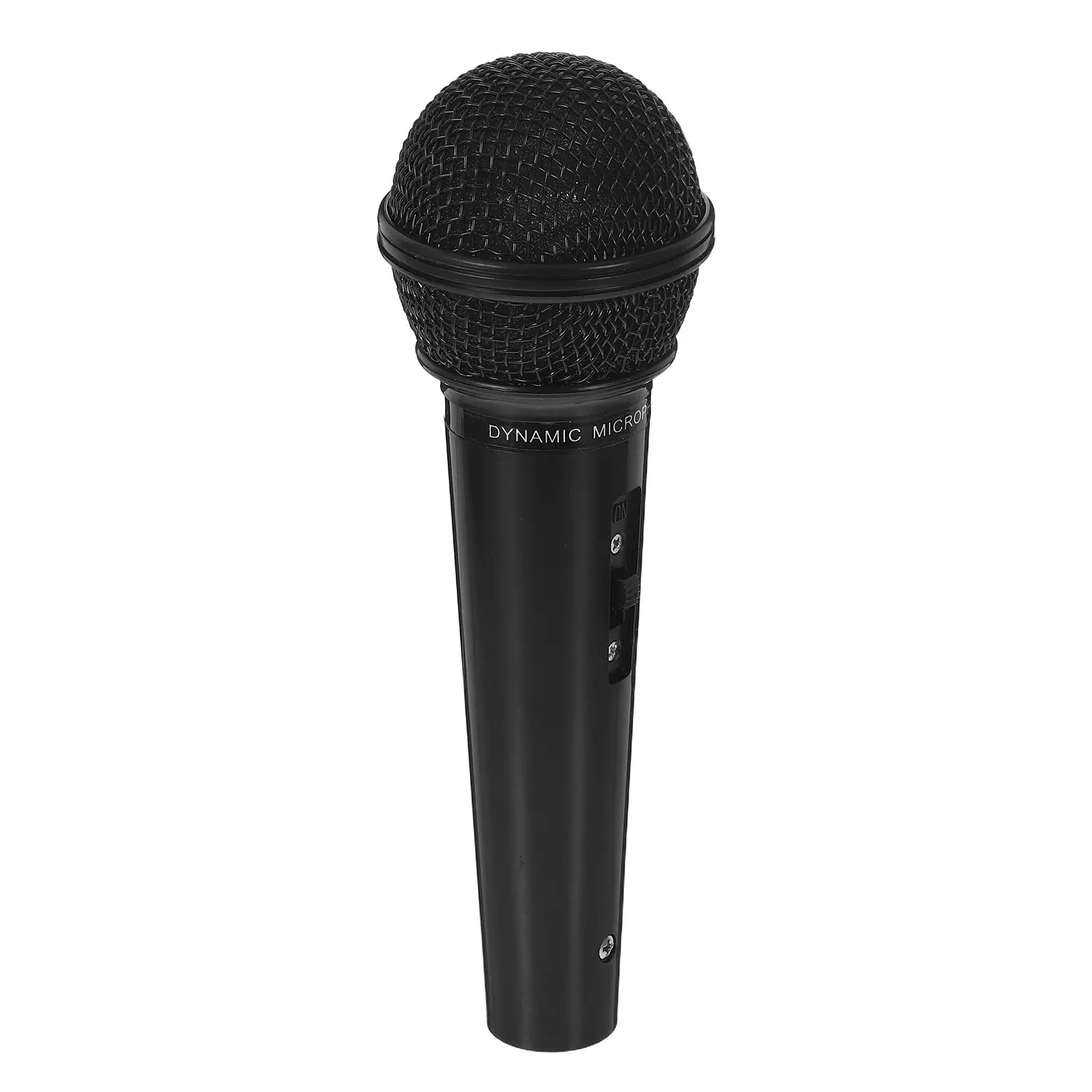 Pretend Microphone Simulation Handheld Mic Role Play Interview Singing Stage Performance Prop Pretend Microphone