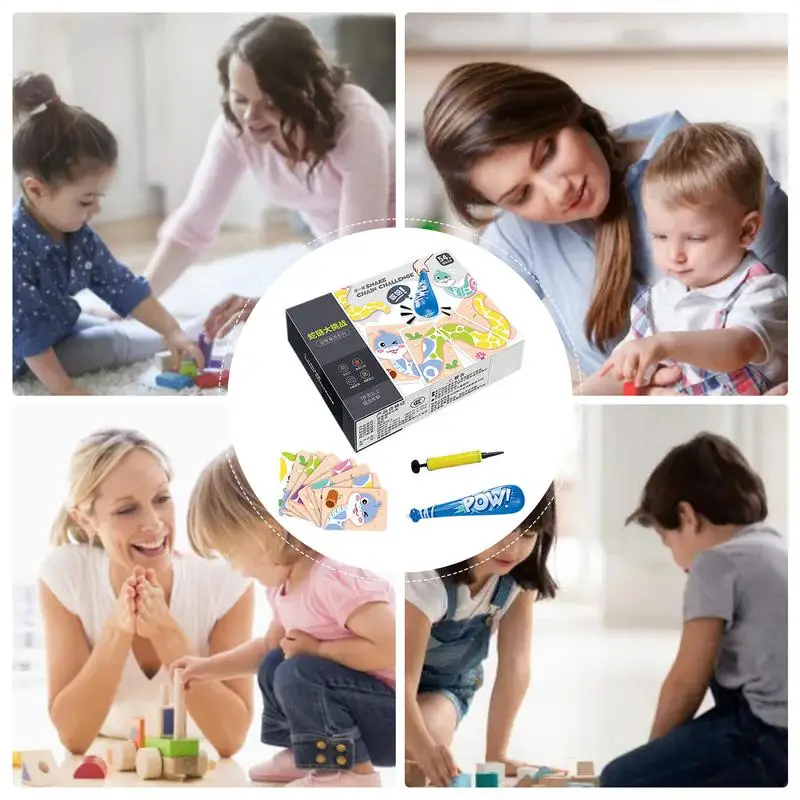 Puzzles serpent Cartes d'animaux Puzzles assortis Activités d'apprentissage préscolaire de dessins animés Jeux de fête en famille pour les enfants de 3 ans pour améliorer