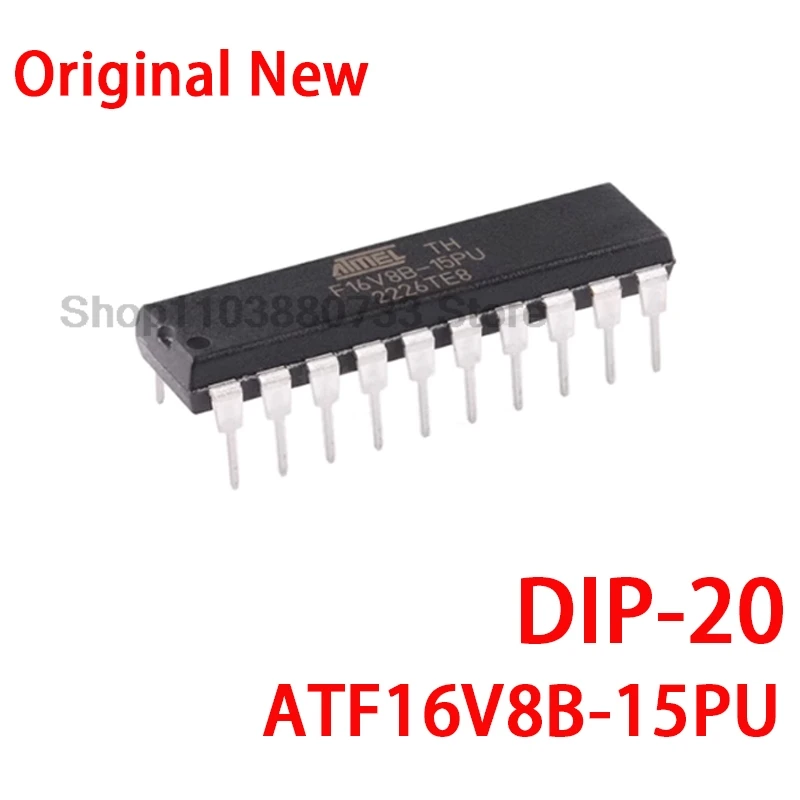 10Pcs ATF16V8B-15PU ATF16V8B-15 F16V8B-15PU ATF16V8B DIP-20 microcontroller