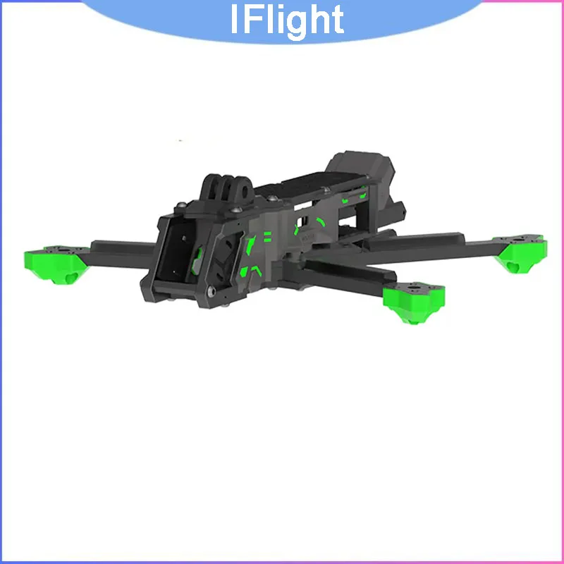 

Комплект рамы iFlight Nazgul Evoque F5D V2 O4 Pro 5 дюймов, 223 мм, Deadcat, 6 мм, 249 г для O4 Air Unit Pro FPV Racing