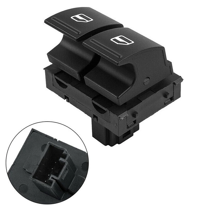 

4Pin Electric Power Window Switch Button Fit For SkVW Golf MK5 Caddy 2K Passat B6 Seat Ibiza Leon Car Accessories