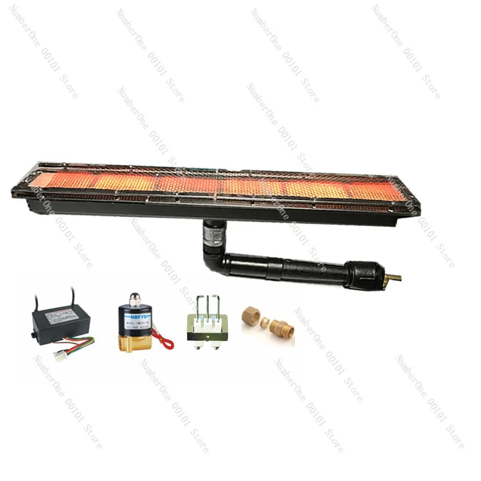 High heat conversion catalytic LPG butane  propane oven booth industrial infrared ceramic gas heater burner