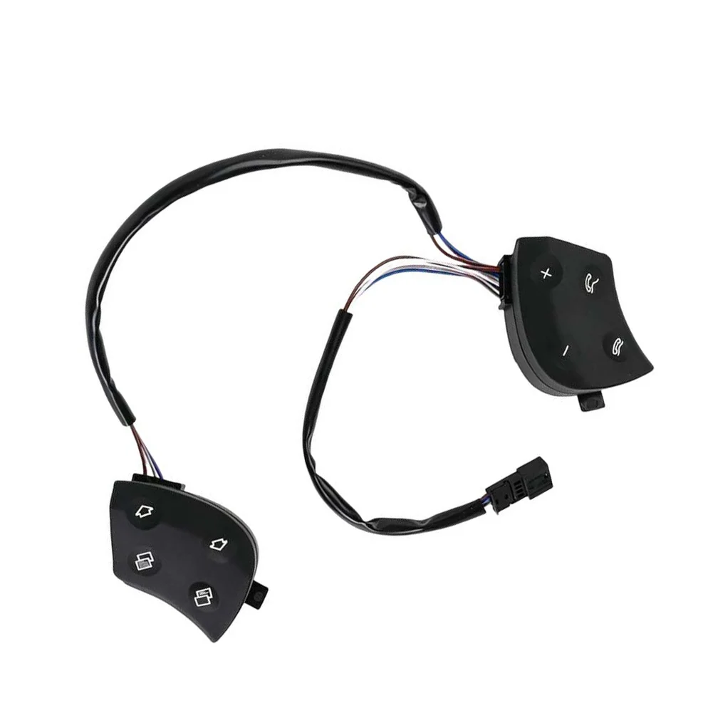 Audio System Button Steering Wheel Switch Black Finish Design Seamless Function Access BLACK For Daily Driving