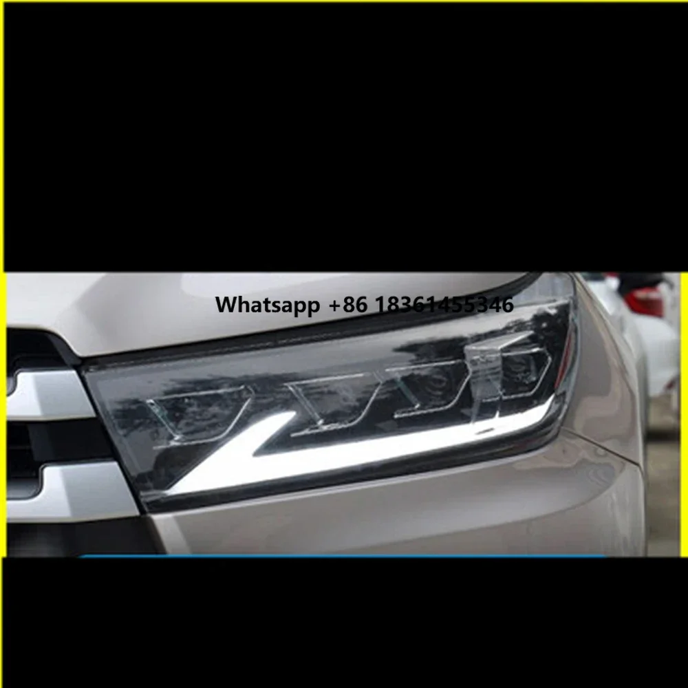 For  Highlander 2018-21 full led DRL daytime running light turn signal lamp Car accessories LED Headlight assembly