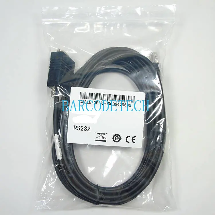 

5pcs RS232 Serial Cable 5V 2M 7FT For Zebra Motorola Symbol LI3608 LI3678 DS3608 DS3678 Barcode Scanner