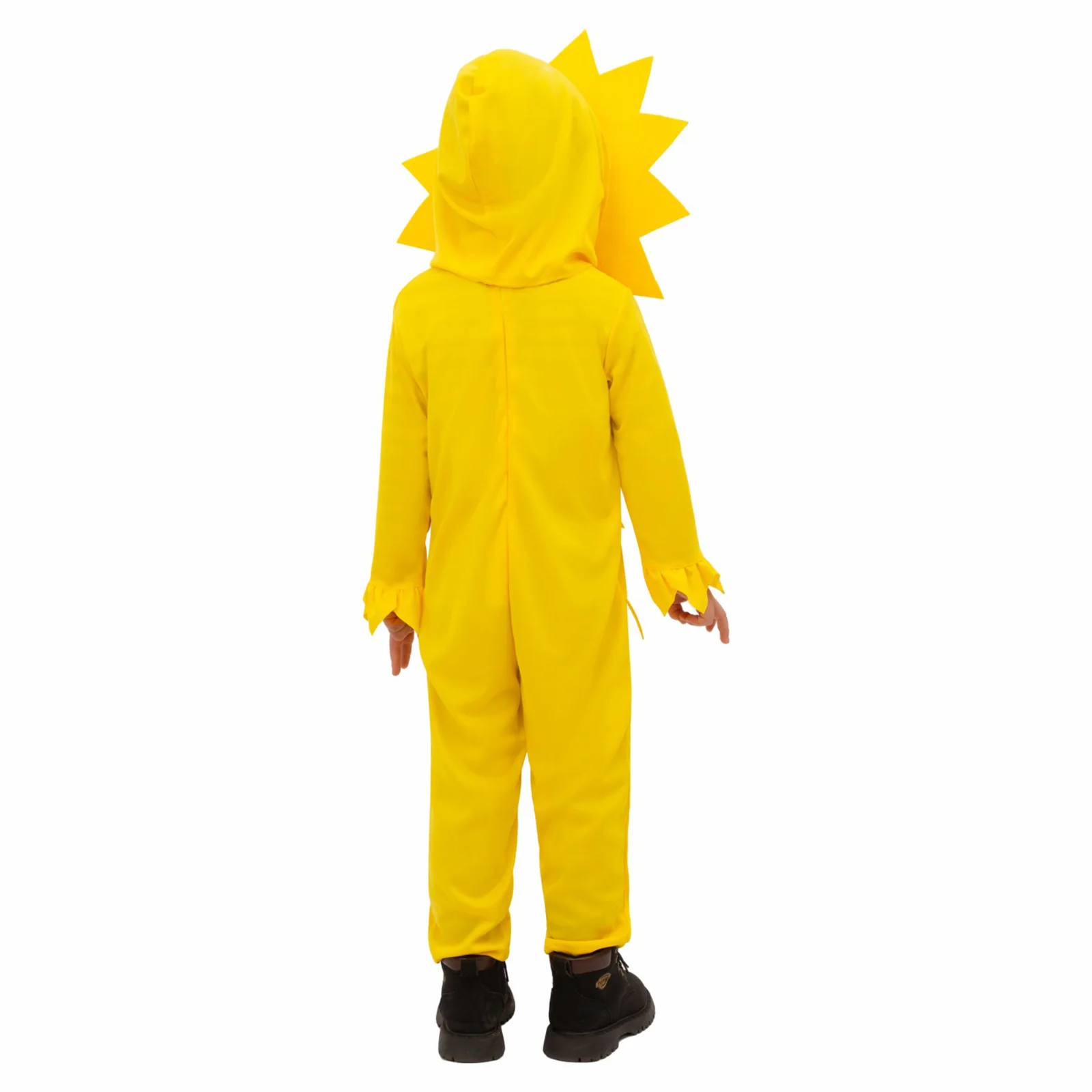 Children Sunflower Costume For Kids Cosplay Jumpsuit Outfit Sun Role Kindergarten Performance Festival Party Costumes