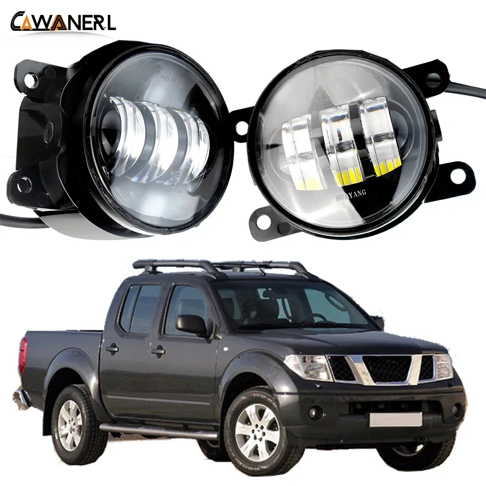 

LED Fog Light Assembly 30W 6000LM Car Front Bumper Fog Lamp Daytime Running Light H11 12V For Nissan Navara D40 Pickup 2005-2012
