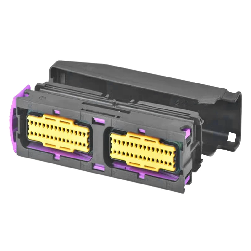 Imagem -02 - Caixa de Gabinete de Alumínio Ecu para Motor Óleo para Gás Glp Cng Conversão Kits Controlador com Conector Automático 56p 100 Pcs 56pin