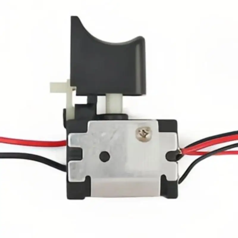 DC 21-25V Electric Drill Control Push Button Trigger Switch Durable Replacement for Rechargeable Cordless Drill DIY Projects