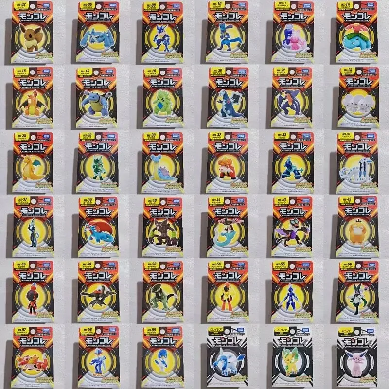 Фигурки Takara Tomy Pokemon Crocalor Terapagos Cinderace Clodsire Charcadet Meowscarada, экшн-фигурка, собранный орнамент, игрушки