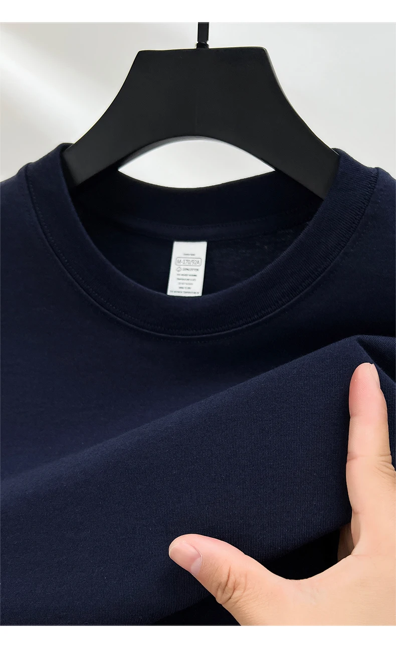 Premium Sky Blue Crew Neck T-Shirt — Soft 100% Cotton Essential Tee S529baf0ab42d4b8eabfe370097b666c2N