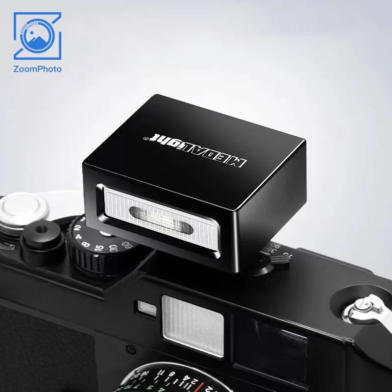 MEDALight F1 Mini Flash Photography Accessories Small Camera Flash Light with Metal Case for Canon Sony Fujifilm