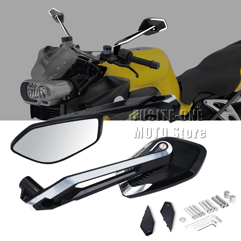 

Motorcycle Accessories Side Rear View Mirror For K1200R K1200 R 1200 R Sport 2005 2006 2007 2008