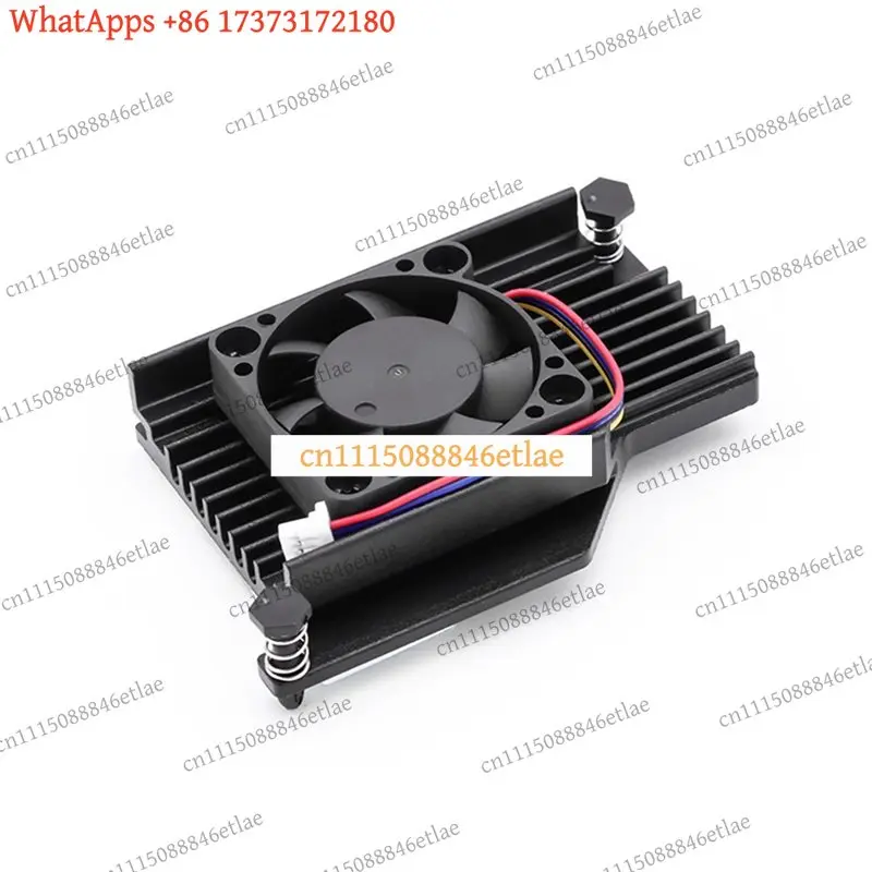LKB  Active Cooler for Raspberry Pi 5 - 40mm PWM Fan with Pre-Applied Thermal Pad, Low-Noise CPU Heatsink Assembly