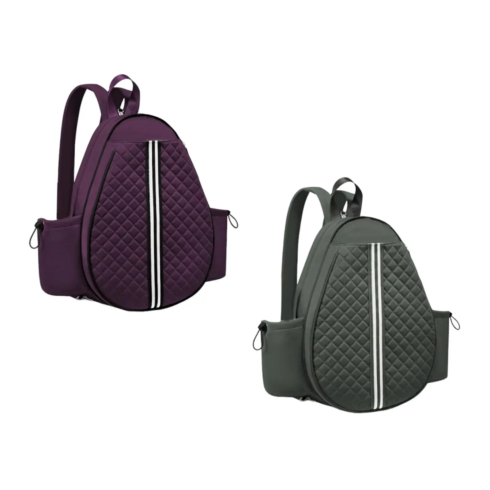 

Portable Tennis Bag Versatile Crossbody Backpack Oxford Material Outdoor Travel for Sports Enthusiasts Women Men