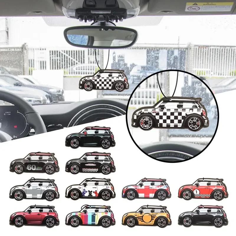 

Air Freshener Hanging Rearview Mirror Pendant Pendant Decoration For Mini Cooper S JCW F55 F54 R55 R56 R60 R61 Auto Accessories
