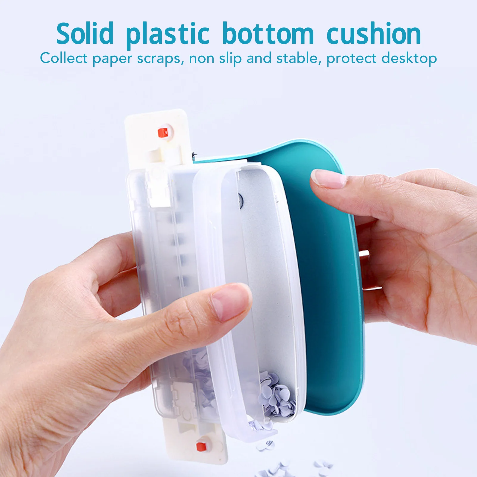 Máquina de encuadernación en espiral de papel, máquina de encuadernación de papel con orificio redondo, carpeta en espiral portátil de mano A4 A5 A6 A7, libro de bobina